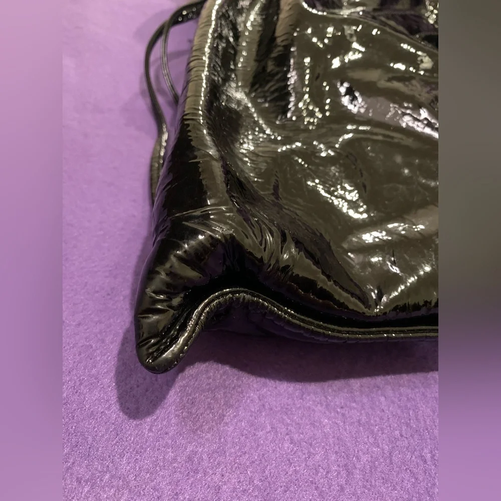 CHANEL black patent